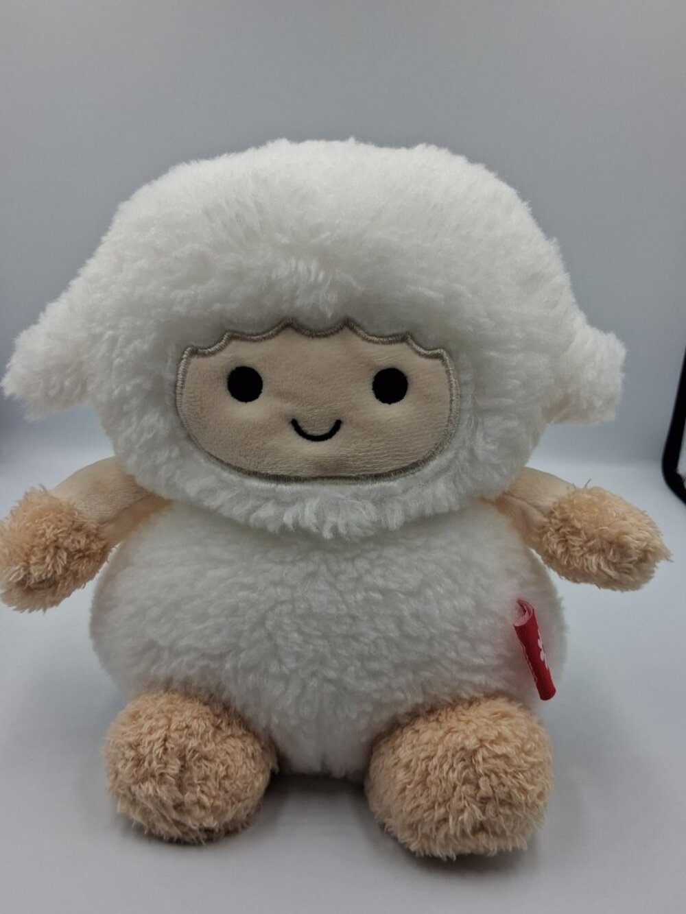 Bum Bumz Lyla Little Lamb 8” White Tan Plush Stuffed Springbumz Easter 2025